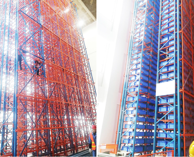 MiniLoad Stacker Crane ASRS Material Box Stacker Craneâ Automatic Storage and Retrieval System