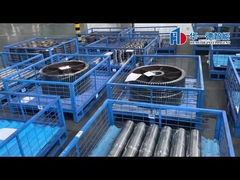 Складные стальные поддоны для хранения клетки Стальные поддоны для хранения коробки Стержневые сетки для ASRS