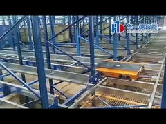 Четырехсторонняя шаттл-коляска ASRS Автоматическая система хранения и извлечения