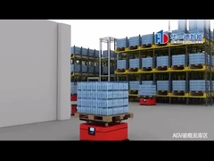 Четырехпроводная вешалка челнока хранения склада тележки челнока пути тележки 4 челнока радио