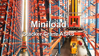 Ящик для материалов MiniLoad, кран-штабелер ASRS, автоматическая система хранения и поиска
