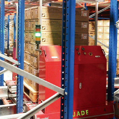 Двухсторонний радио шаттл автомобиль и носитель для радио шаттл стойки ASRS Автоматическая система хранения и извлечения Палетные стойки