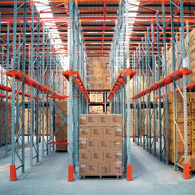 Выборочный паллет кладет цвет на полку системы RAL хранения склада сверхмощный