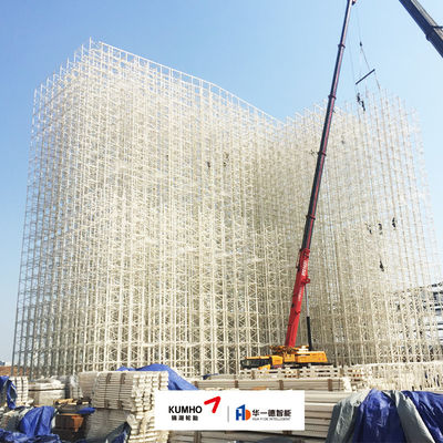 Интегрированный логистический центр Палетный кранов ASRS Автоматическая система хранения и извлечения