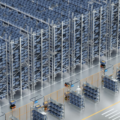 Выборочный паллет кладет цвет на полку системы RAL хранения склада сверхмощный