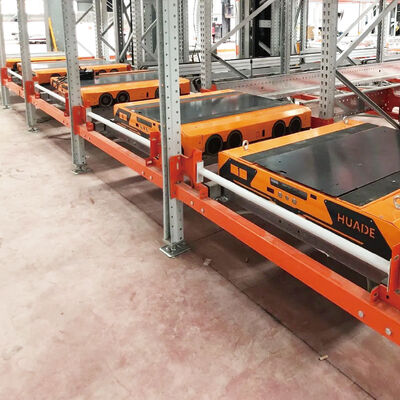 Четырехсторонний шаттл-палет ASRS Комнатная температура Хранилище Автоматическая система хранения и извлечения