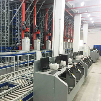 Кран-штабелер MiniLoad ASRS Кран-штабелер для коробок с материалами‌ Автоматическая система хранения и поиска