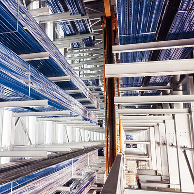 Консольная АСУР для хранения длинномерных штанг Консольная стеллажная система для длинных изделий