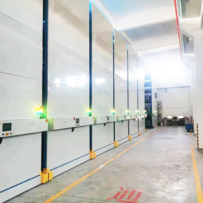 Автозапчасти 2.5Т Погрузка Электрическая мобильная стойка с управляемой рельсой