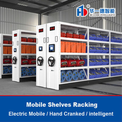 Электрические мобильные полки Стеллажи ручной колонки компактные подвижные полки высокая плотность полки