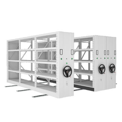 Электрические мобильные полки Стеллажи ручной колонки компактные подвижные полки высокая плотность полки