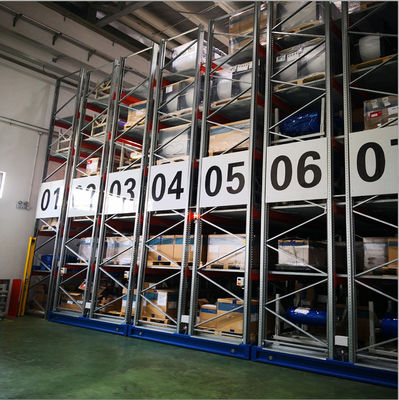 RHS Beam Electric Mobile Racking Q235 Стальная селективная поддошка для поддонов