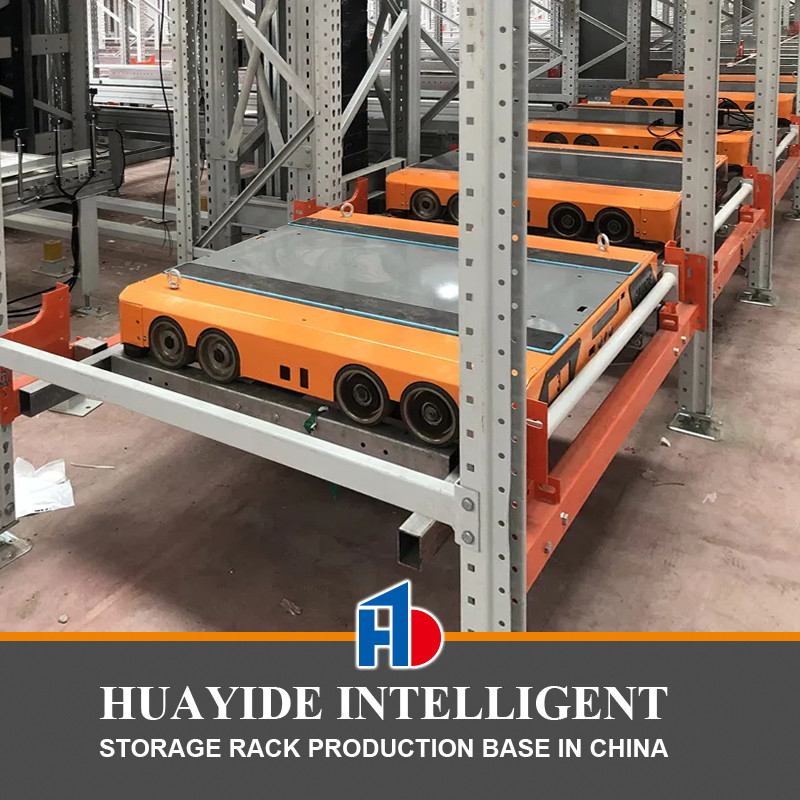 B13 ASRS Четырехсторонняя система шаттла Тяжелая работа Высшая автоматизация Хранилище Хранилище Стальная шаттловая стойка