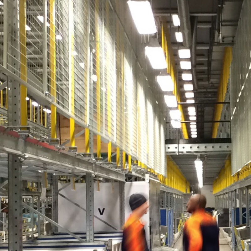 Задние проволочные решетки для складовых стеллажей