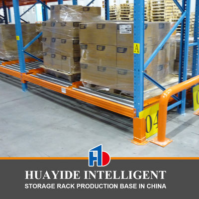 Высококачественная система стеллажей для поддонов FIFO с гравитационным потоком, оборудование для складов